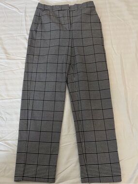 Express Plaid Editor Pants